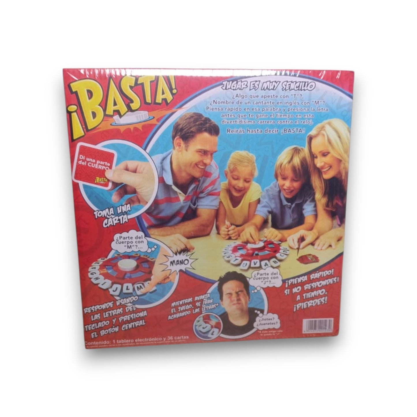 ¡Basta! Juego De Mesa Piensa Rápido En Español