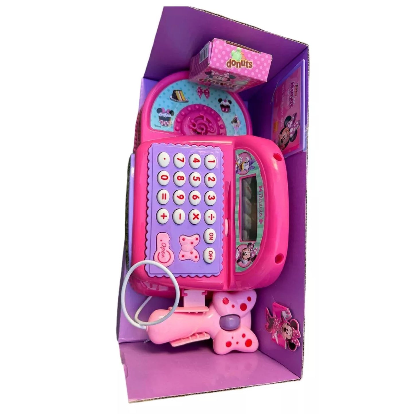 Caja Registradora De Juguete Minnie Mouse