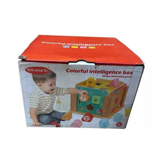 Cubo De Encaje De Madera