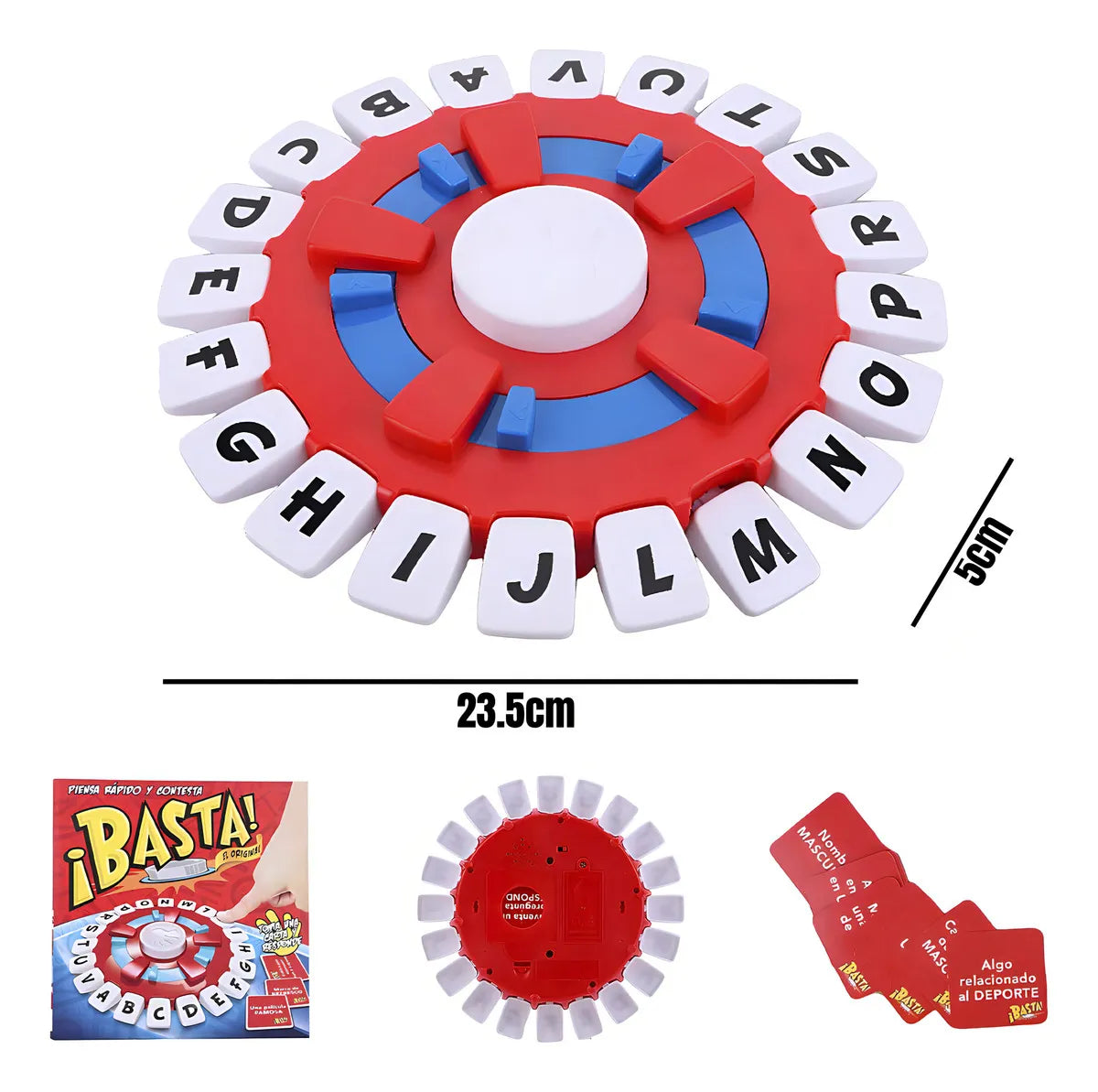 ¡Basta! Juego De Mesa Piensa Rápido En Español