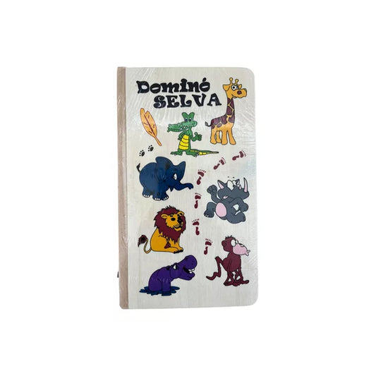 Domino Animales De Madera Para Niños