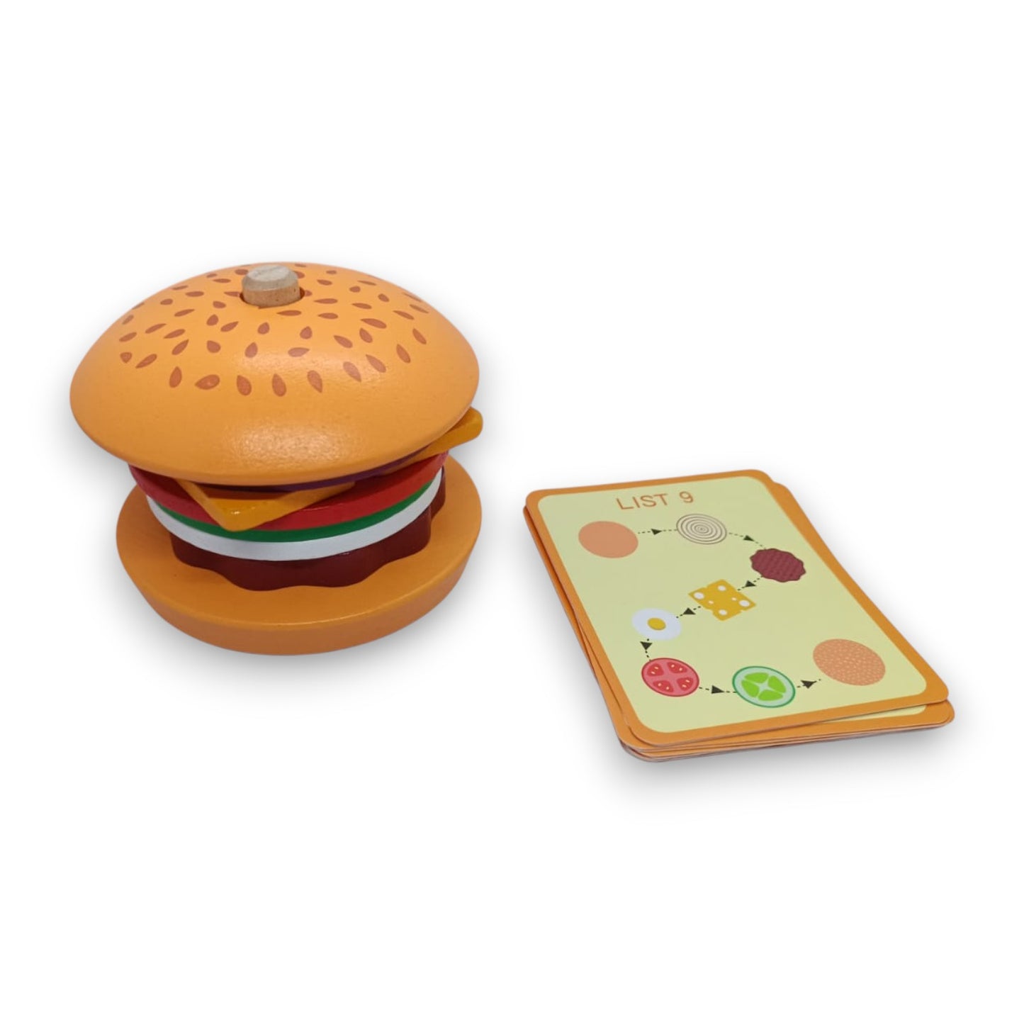 Hamburguesa Mágicos de Madera