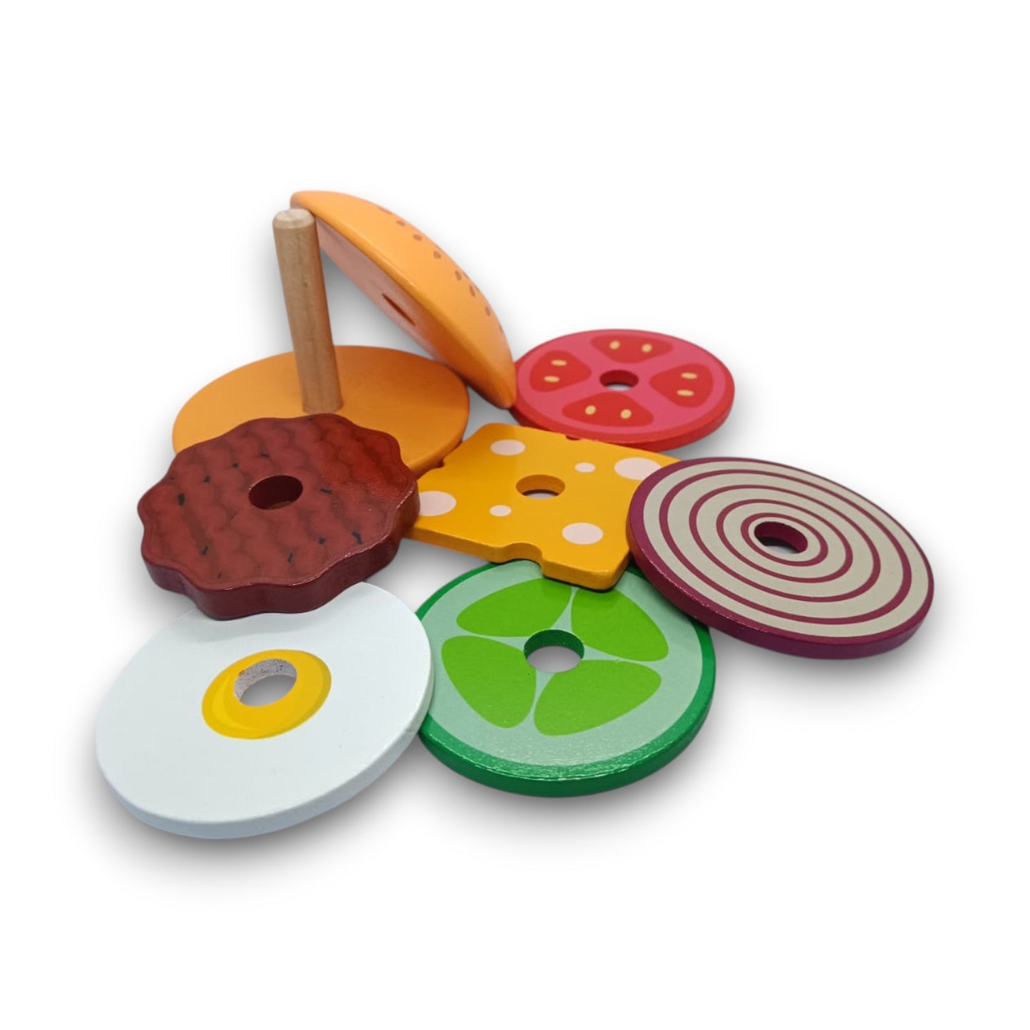 Hamburguesa Mágicos de Madera