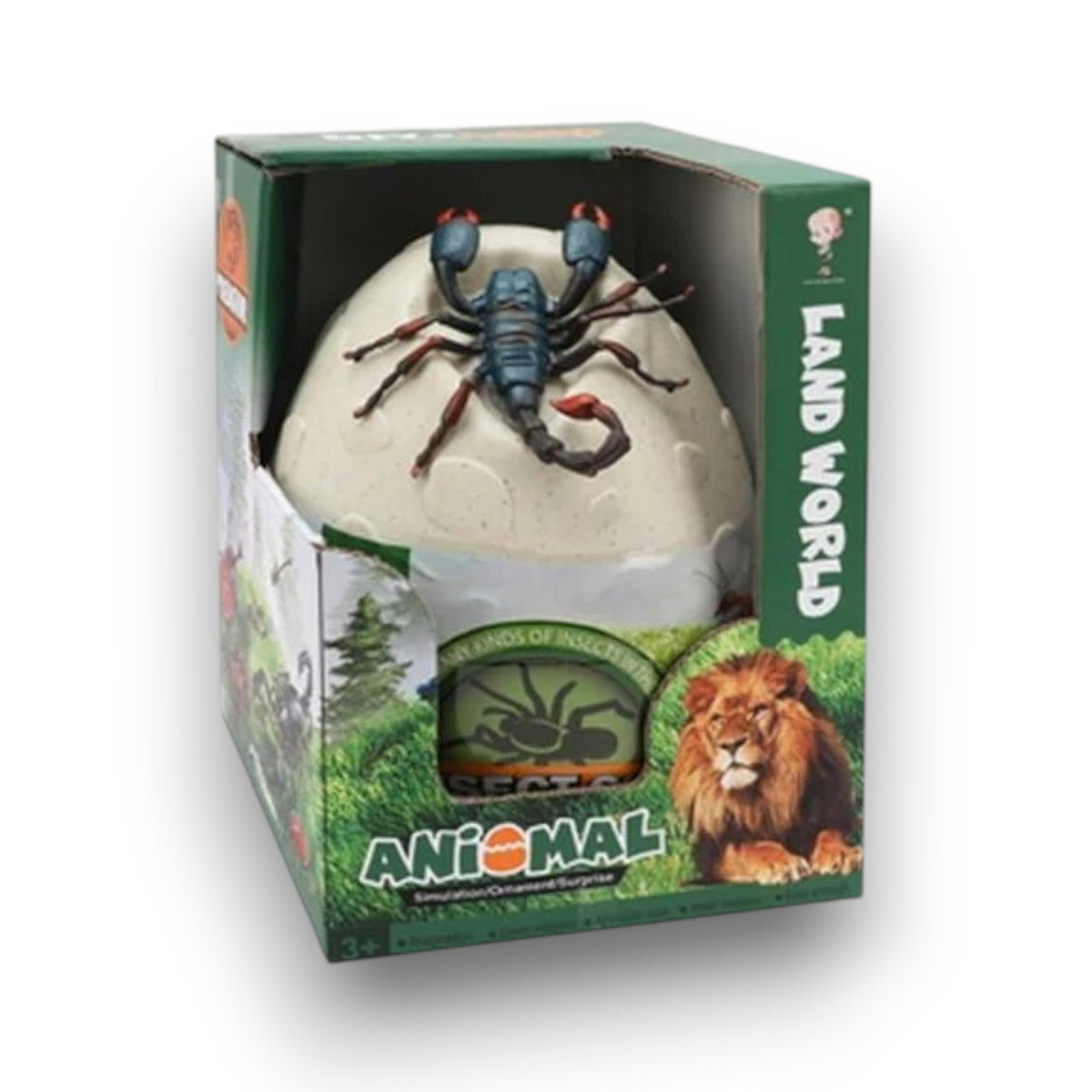 Huevo Gigante con Insectos y Árboles Misteriosos Animal – 17 Figuras