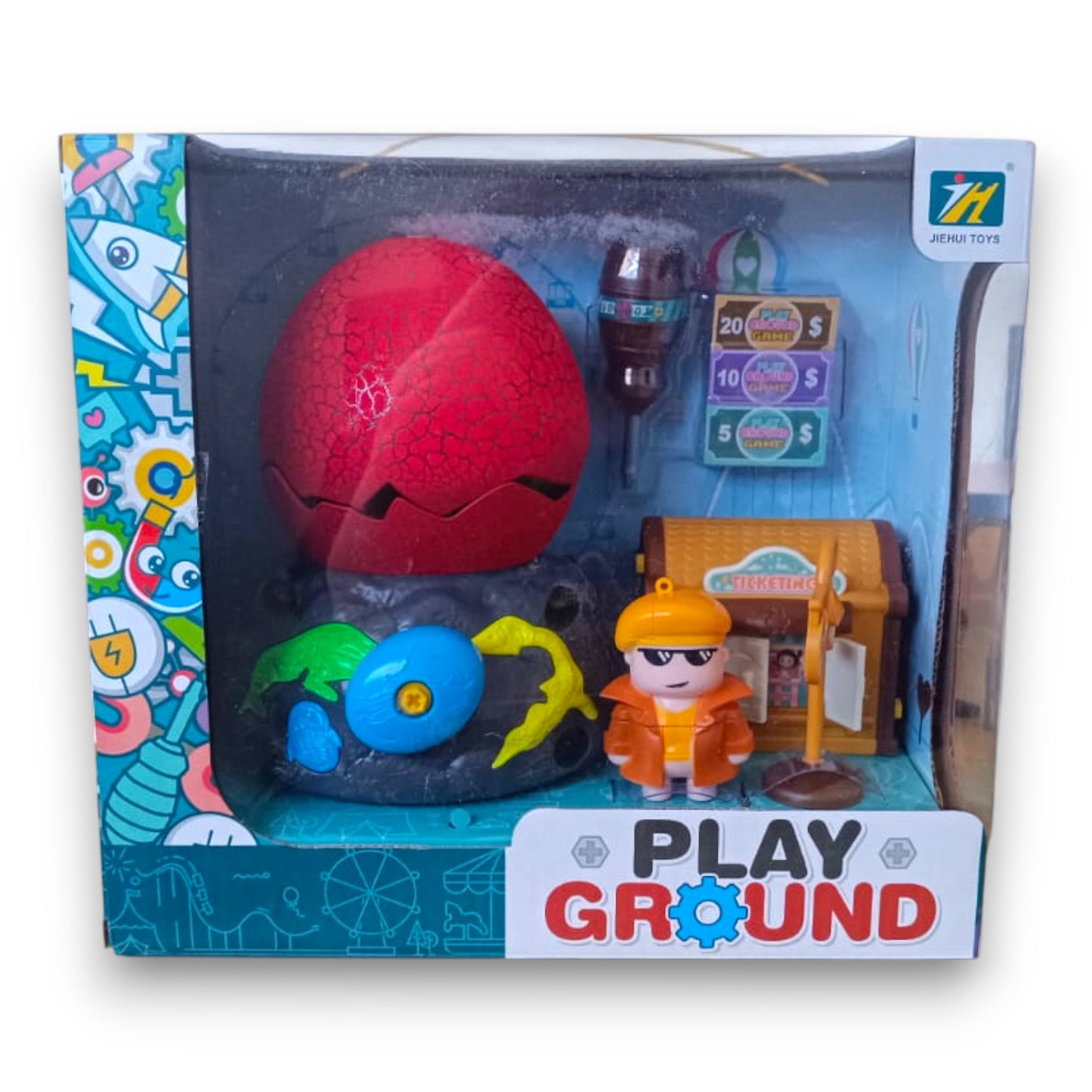 Huevo de Dinosaurio Playground | Parque de Juegos