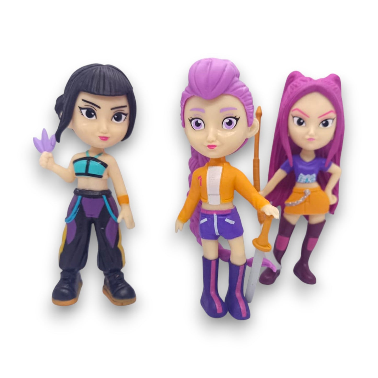 Set 6 Figuras Las Guerreras del Kpop - Huntrix