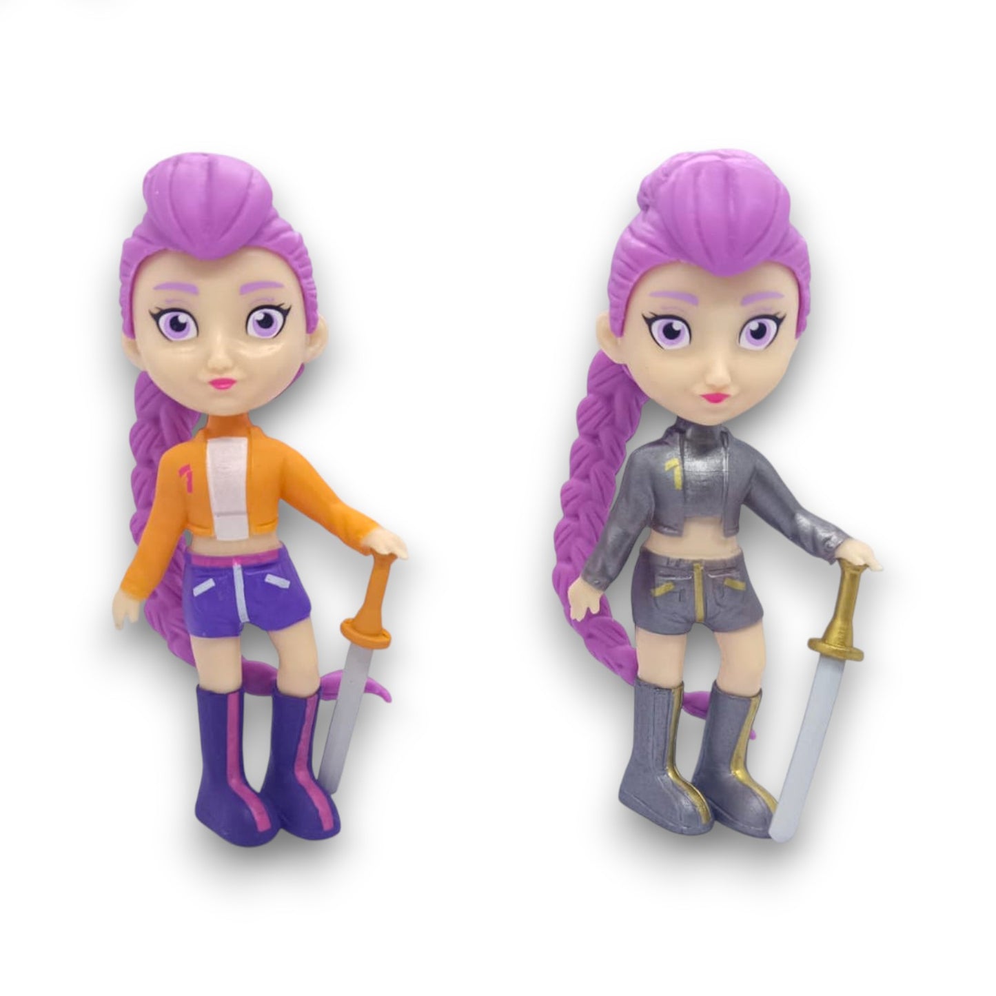 Set 6 Figuras Las Guerreras del Kpop - Huntrix