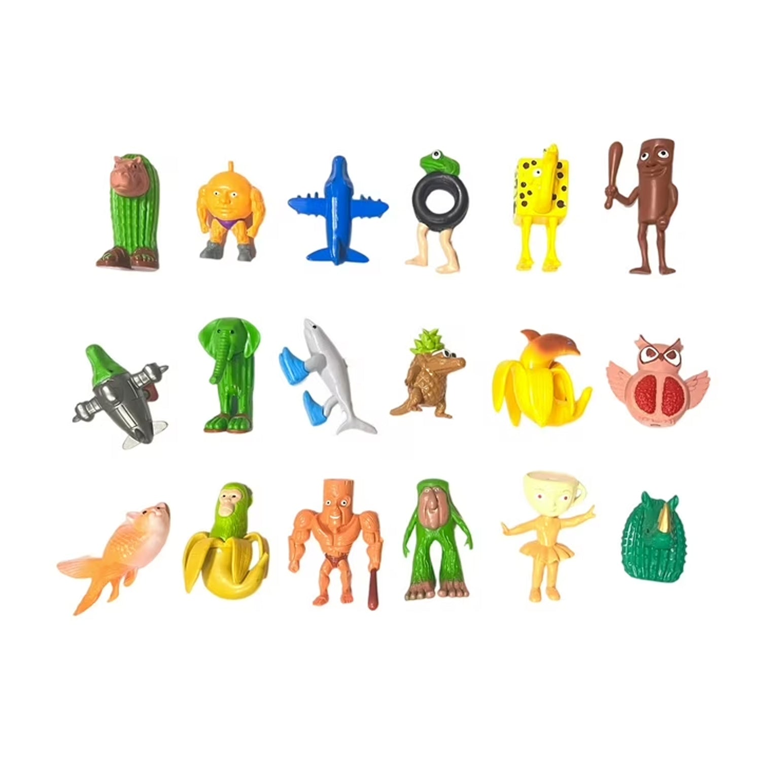 Brainrot Set 18 Figuras Colección Trippi Troppi Lirilì Larilà