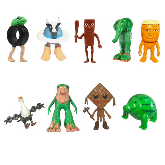 Brainrot Set 9 Figuras Colección  Boneca Ambalabu Tung Sahur