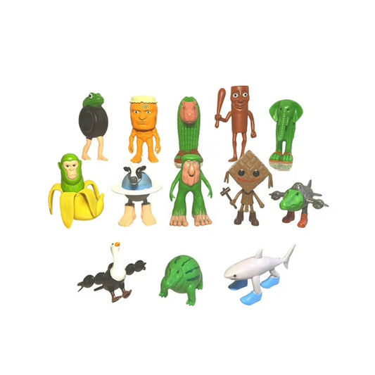 Brainrot Set 13 Figuras Colección Chimpanzini Bananini Bombardiro Crocodilo