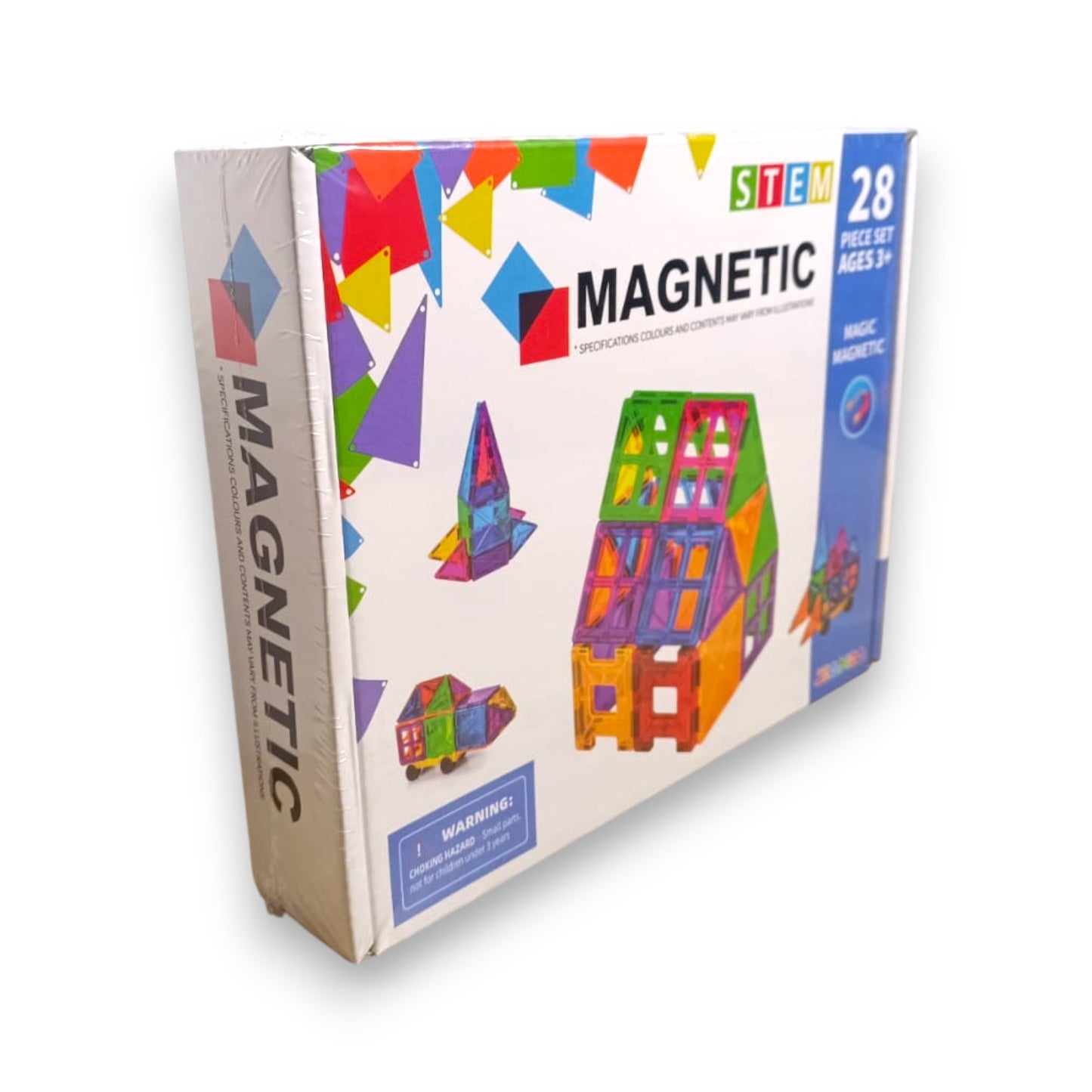 Set 28 Bloques de Construcción Magnéticos