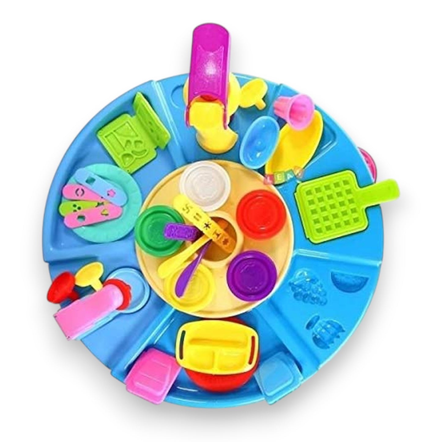 Mesa Didáctica Infantil con Plasticina y Accesorios | Juego Creativo 34 Piezas