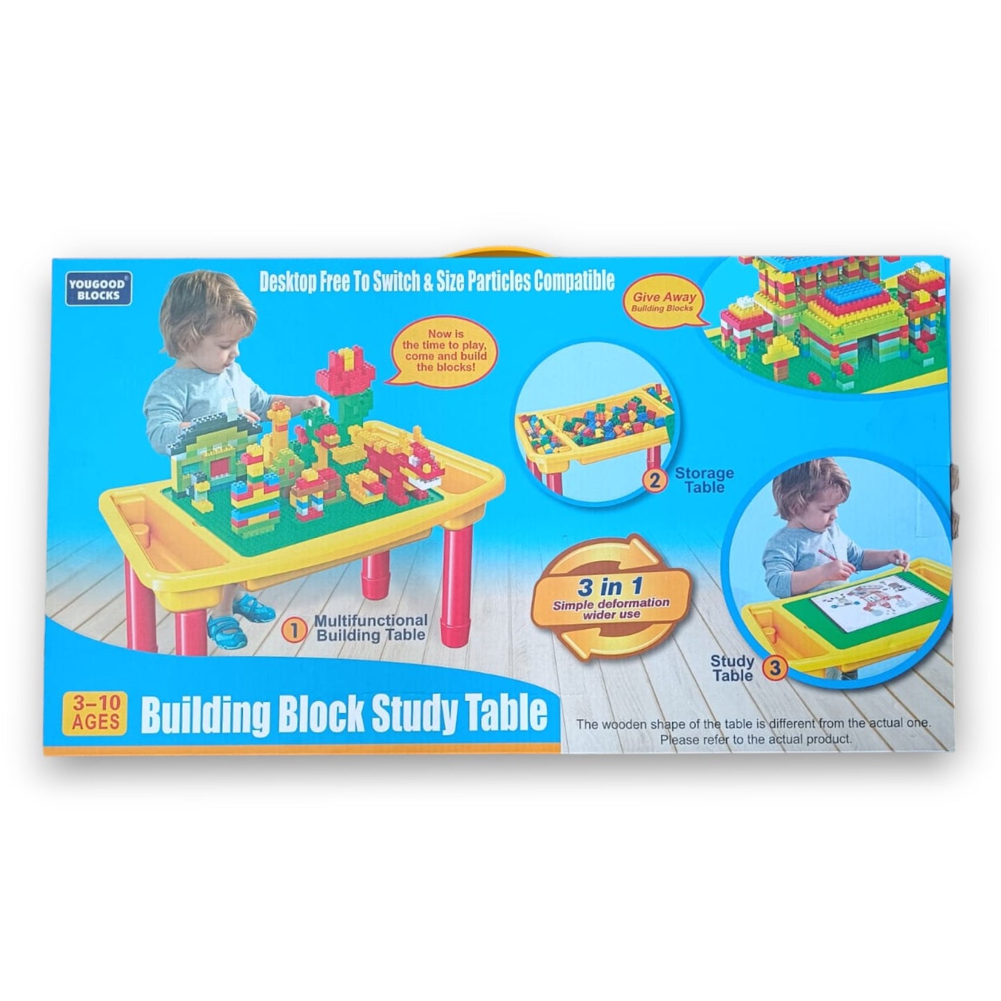 Mesa de Juego Multifuncional 3 en 1