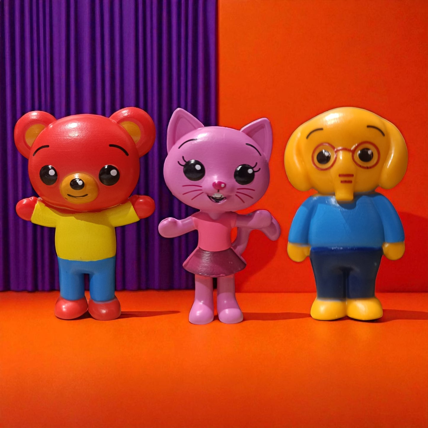 Set De Figuras Payaso Plim Plim 6 Pcs