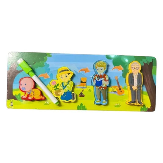 Puzzle Pizarra Interactivo Mini Familia