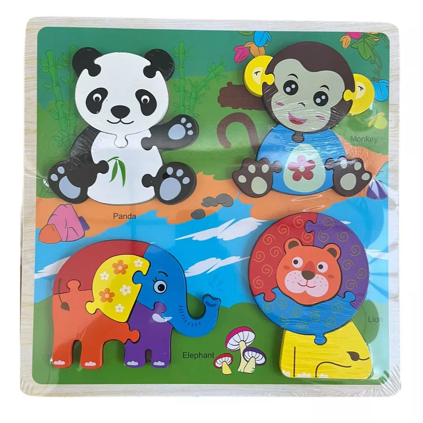 Puzzles De Madera Variedades