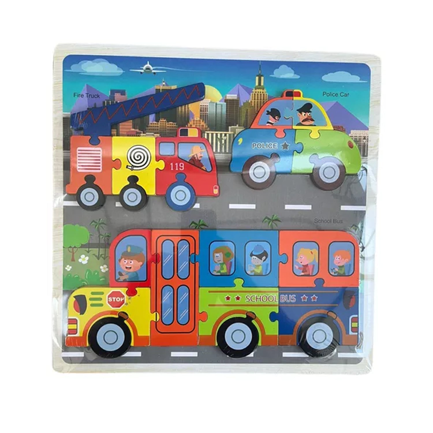 Puzzles De Madera Variedades