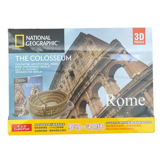 Rompecabezas En 3d Para Adultos Y Niños, The Colesseum