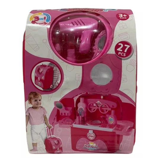 Set Peluquería Juguete Maleta