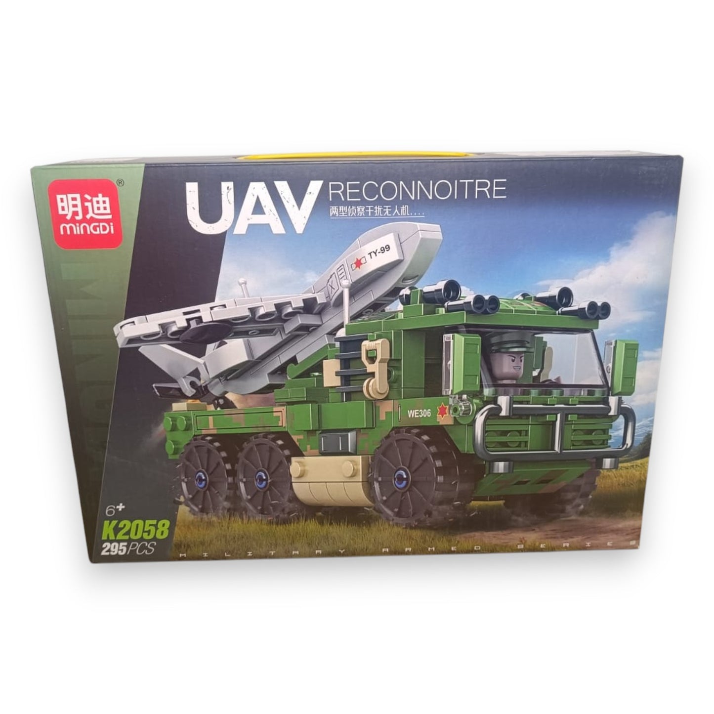 Set de Construcción Equipo Militar UAV de Reconocimiento