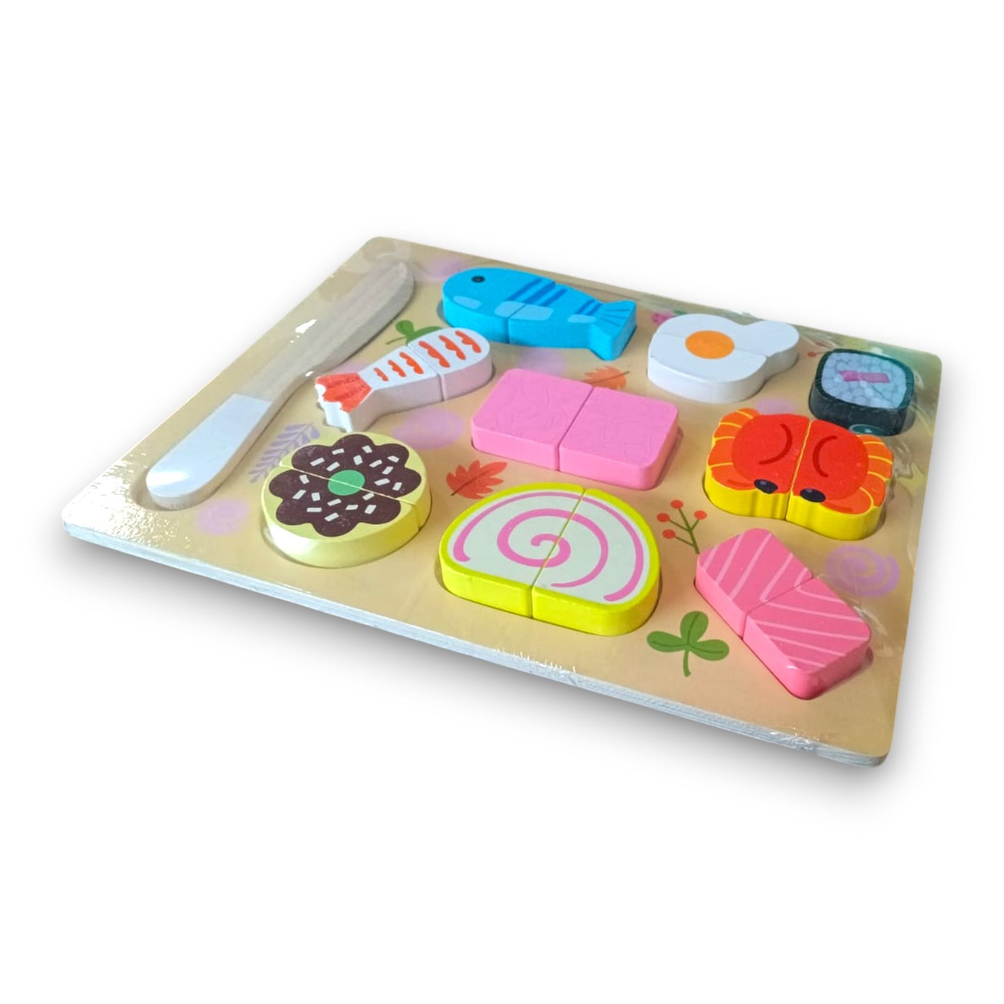 Rompecabezas de Madera Sushi 19 Piezas Educativo